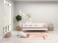 Fashion FLEXA Enkeltseng M. Sengehest White/Oak