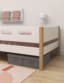 Fashion FLEXA Enkeltseng M. Sengehest White/Oak