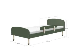 Cheap FLEXA Enkeltseng M. Sengehest Deep Green