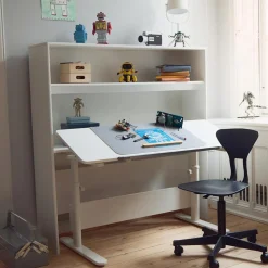 Hot FLEXA Evo Skrivebord - Frontvipning White