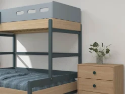 Clearance FLEXA Familieseng Blueberry/Oak