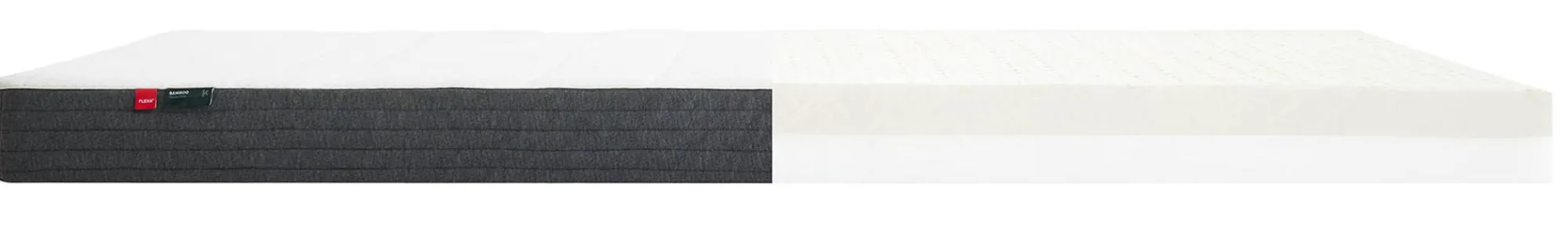 Shop FLEXA Latex Madras, 200X90 Bambusbetraek White