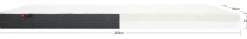 Shop FLEXA Latex Madras, 200X90 Bambusbetraek White