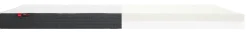 Clearance FLEXA Latex Madras, 190X90 Bomuldsbetraek White