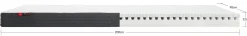Best Sale FLEXA Madras, 200X90 Bomuldsbetraek White