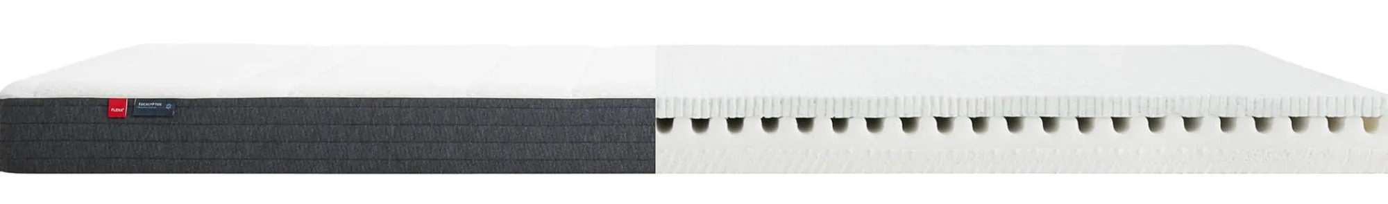 Best Sale FLEXA Madras, 190X90 Eukalyptusbetraek White
