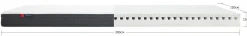 Outlet FLEXA Madras, 200X120 Eukalyptusbetraek White