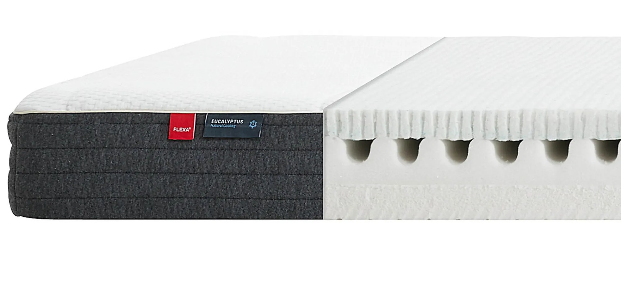 Shop FLEXA Madras, 200X140 Eukalyptusbetraek White
