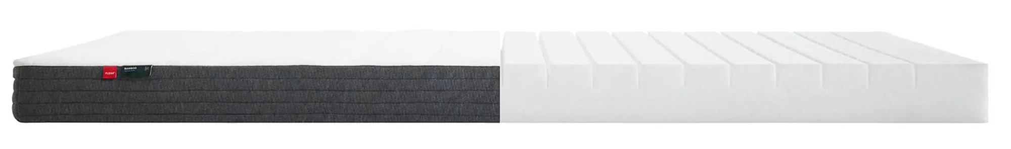 Cheap FLEXA Skummadras, 190X90 Bambusbetraek White