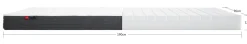 Cheap FLEXA Skummadras, 190X90 Bambusbetraek White