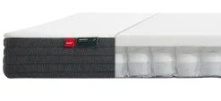 New FLEXA Springmadras, 200X90 Bambusbetraek White