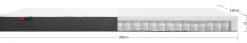 Flash Sale FLEXA Springmadras, 200X120 Bambusbetraek White