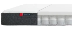 Hot FLEXA Springmadras, 200X90 Eukalyptusbetraek White