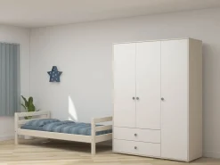 Best Sale FLEXA Garderobeskab Light Teal/White Washed Pine