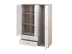 Store FLEXA Garderobeskab Natural Green/Grey Washed Pine