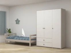Best Sale FLEXA Garderobeskab Light Teal/Grey Washed Pine