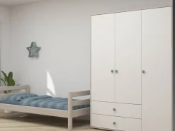 Best Sale FLEXA Garderobeskab Light Teal/Grey Washed Pine