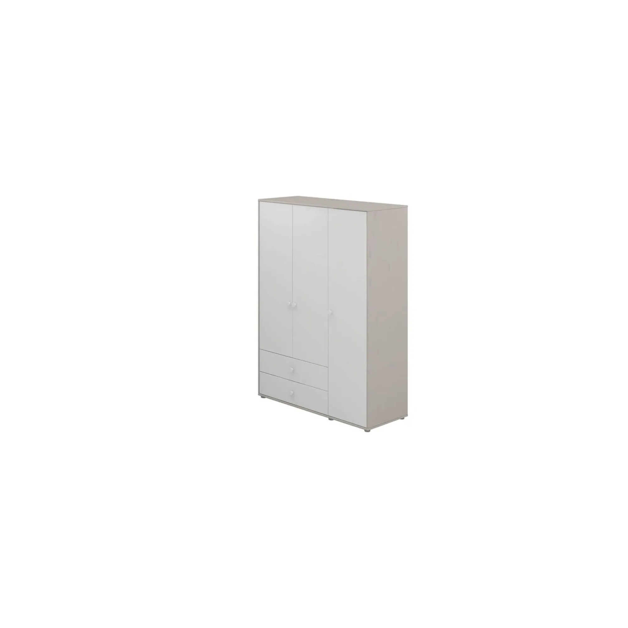 Outlet FLEXA Garderobeskab White/Grey Washed Pine