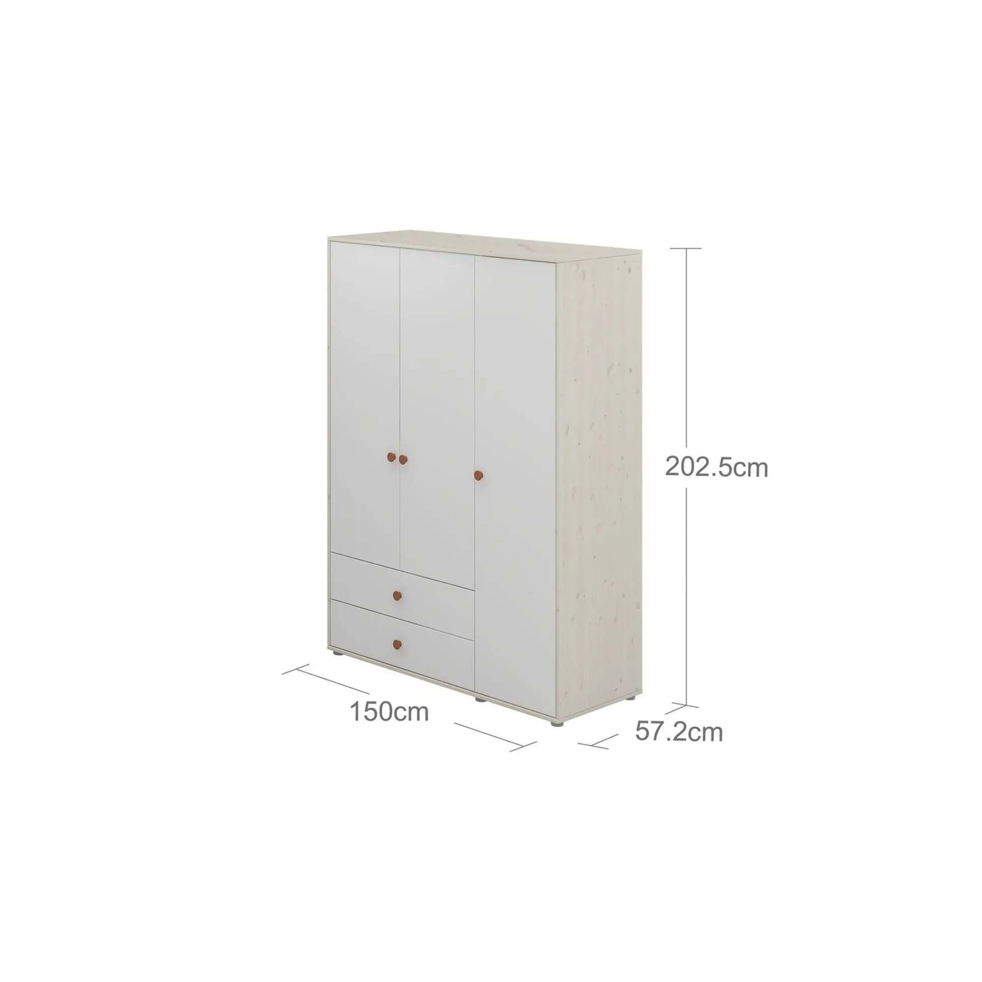 Flash Sale FLEXA Garderobeskab Light Blush/White Washed Pine