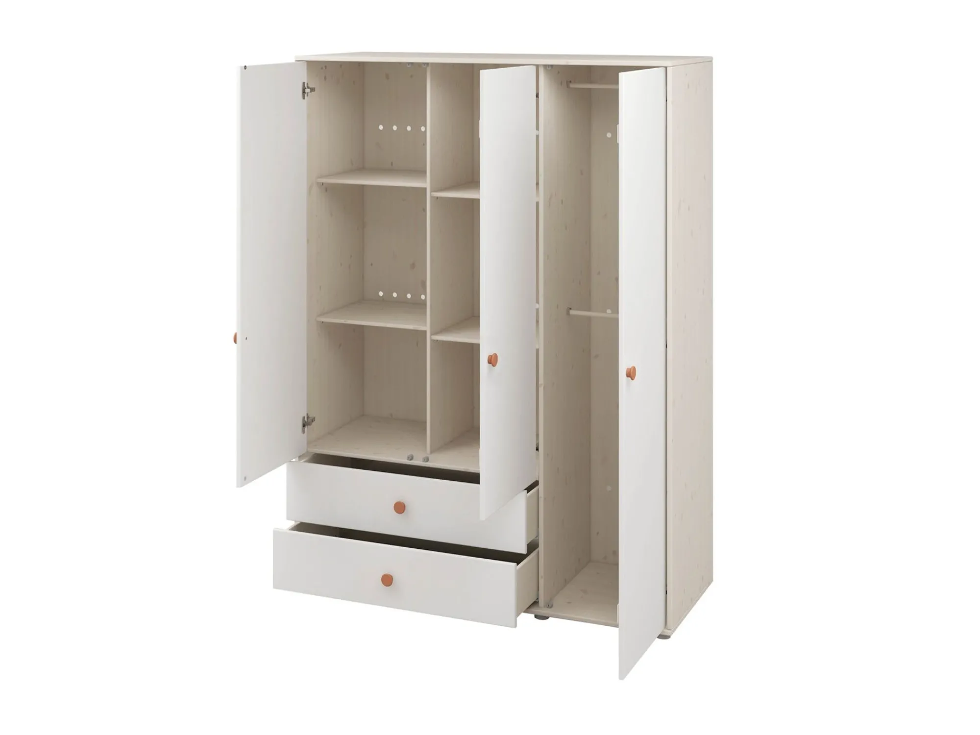 Flash Sale FLEXA Garderobeskab Light Blush/White Washed Pine