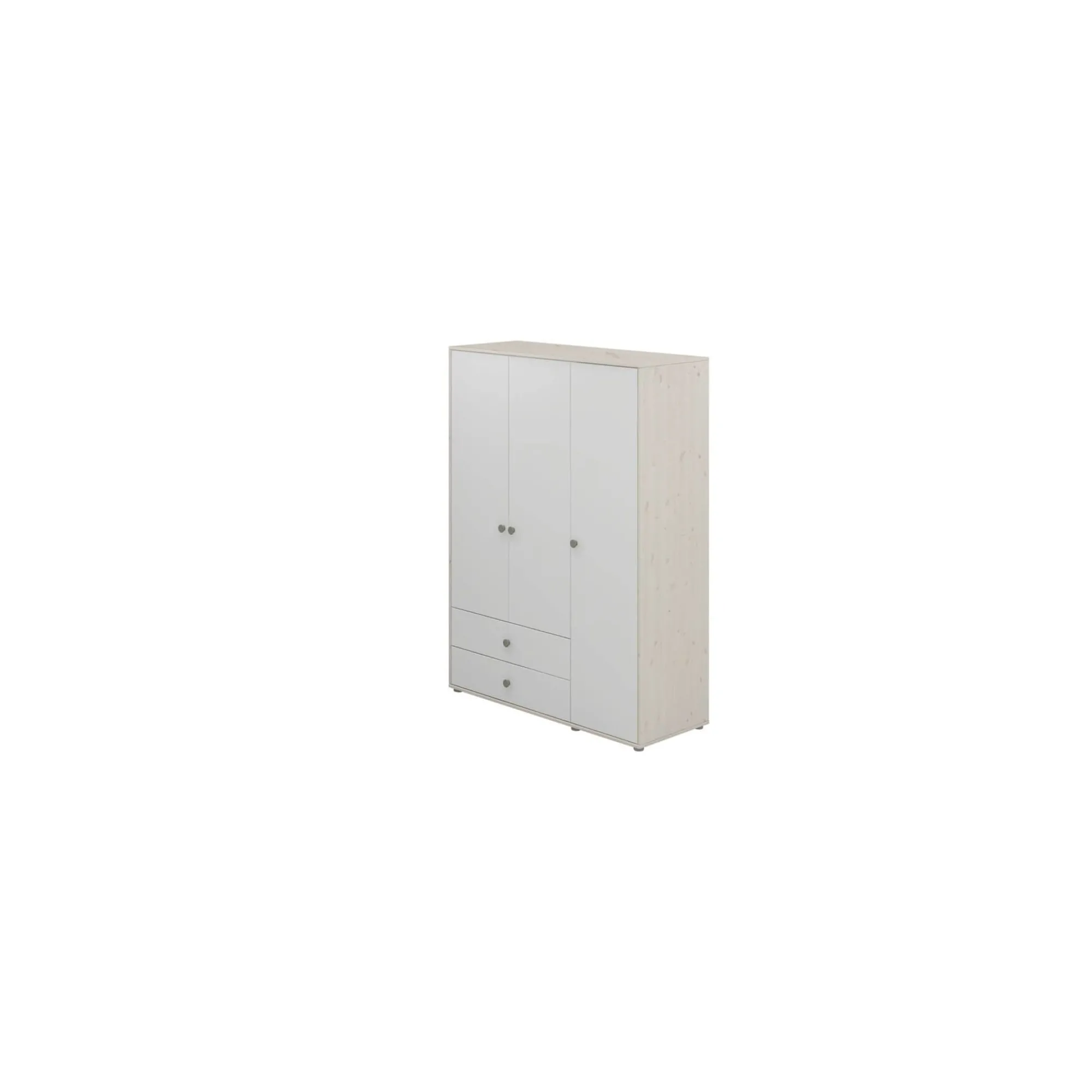 New FLEXA Garderobeskab Natural Green/White Washed Pine