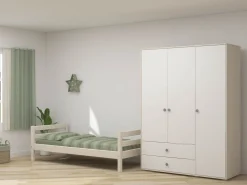 New FLEXA Garderobeskab Natural Green/White Washed Pine