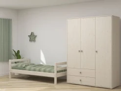 Fashion FLEXA Garderobeskab Natural Green/White Washed Pine