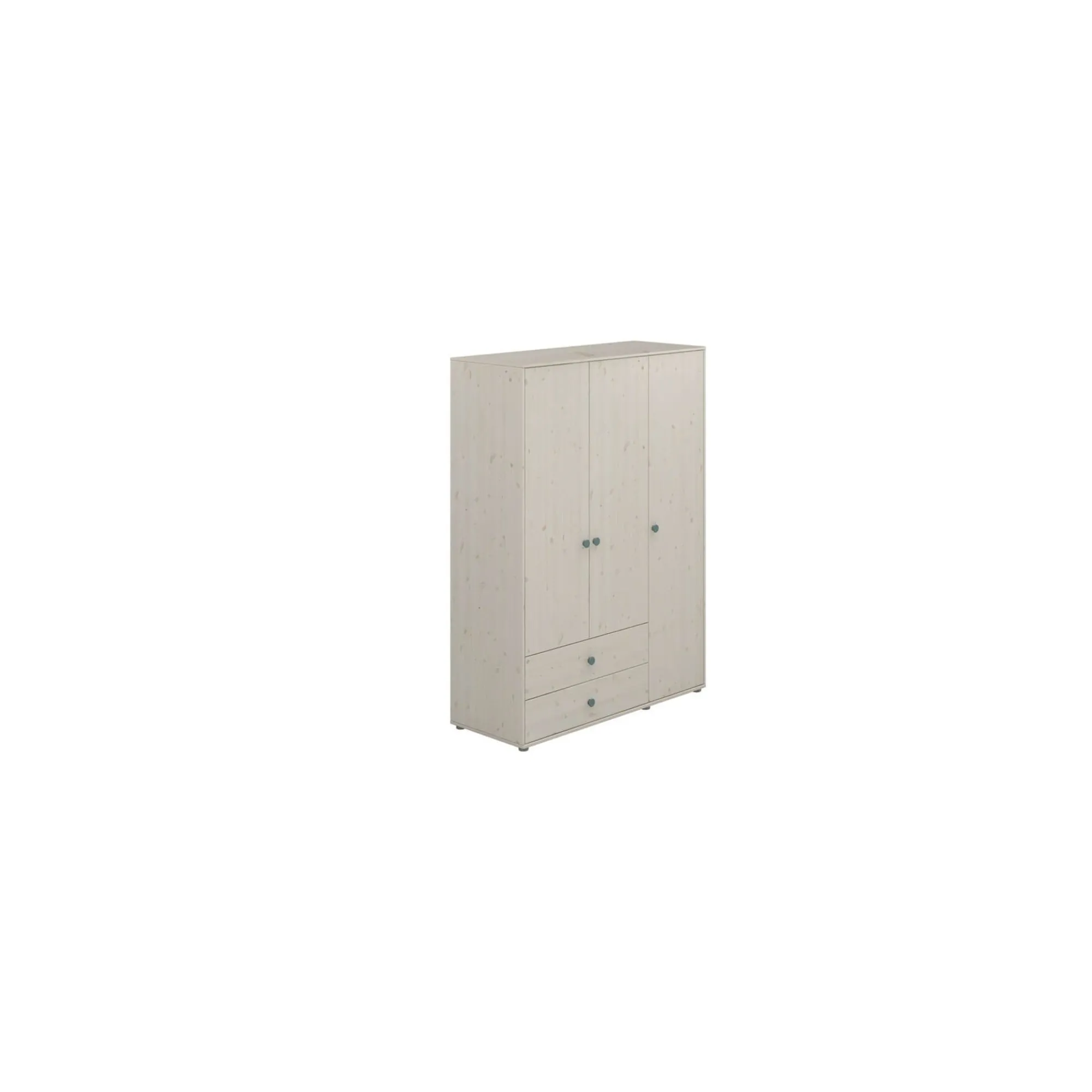 Cheap FLEXA Garderobeskab Light Teal/White Washed Pine
