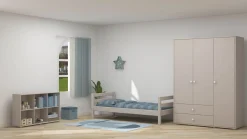 Cheap FLEXA Garderobeskab White/Grey Washed Pine