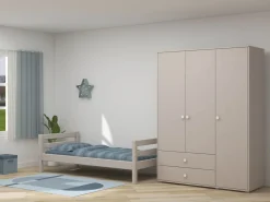 Cheap FLEXA Garderobeskab White/Grey Washed Pine