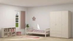 Best FLEXA Garderobeskab White/White Washed Pine