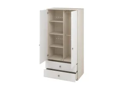 Cheap FLEXA Garderobeskab Natural Green/White Washed Pine