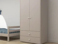 Cheap FLEXA Garderobeskab White/Grey Washed Pine