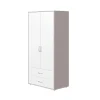 New FLEXA Garderobeskab White/Grey Washed Pine