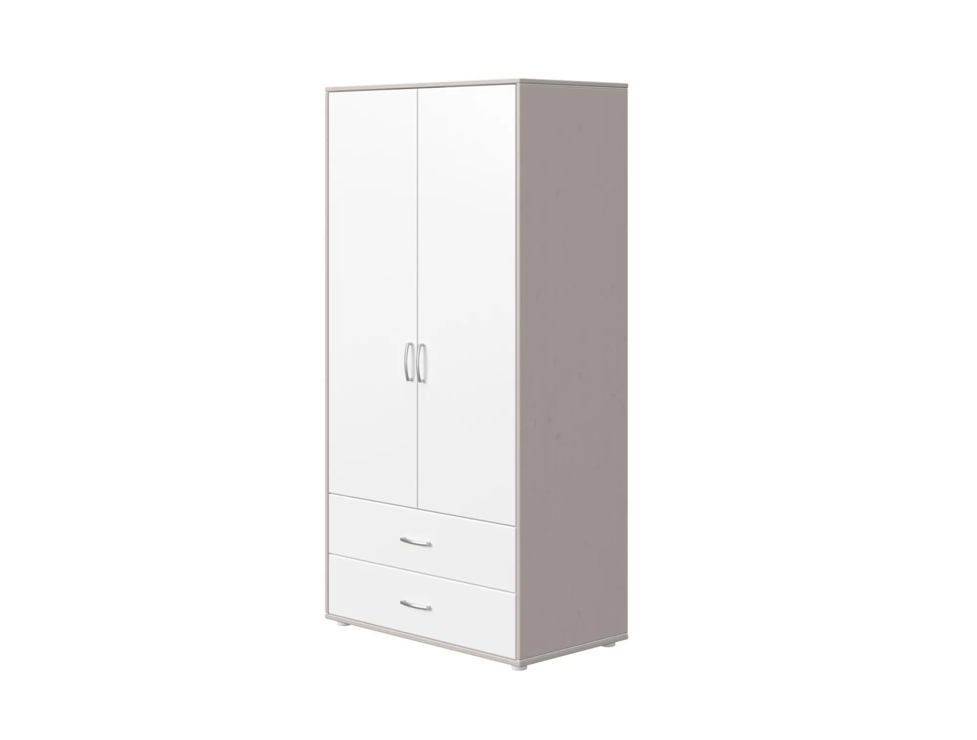 New FLEXA Garderobeskab White/Grey Washed Pine
