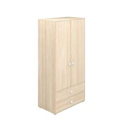 Store FLEXA Garderobeskab, Hojt White/Oak