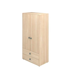 Clearance FLEXA Garderobeskab, Hojt Blueberry/Oak