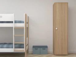 Cheap FLEXA Garderobeskab, Hojt White/Oak