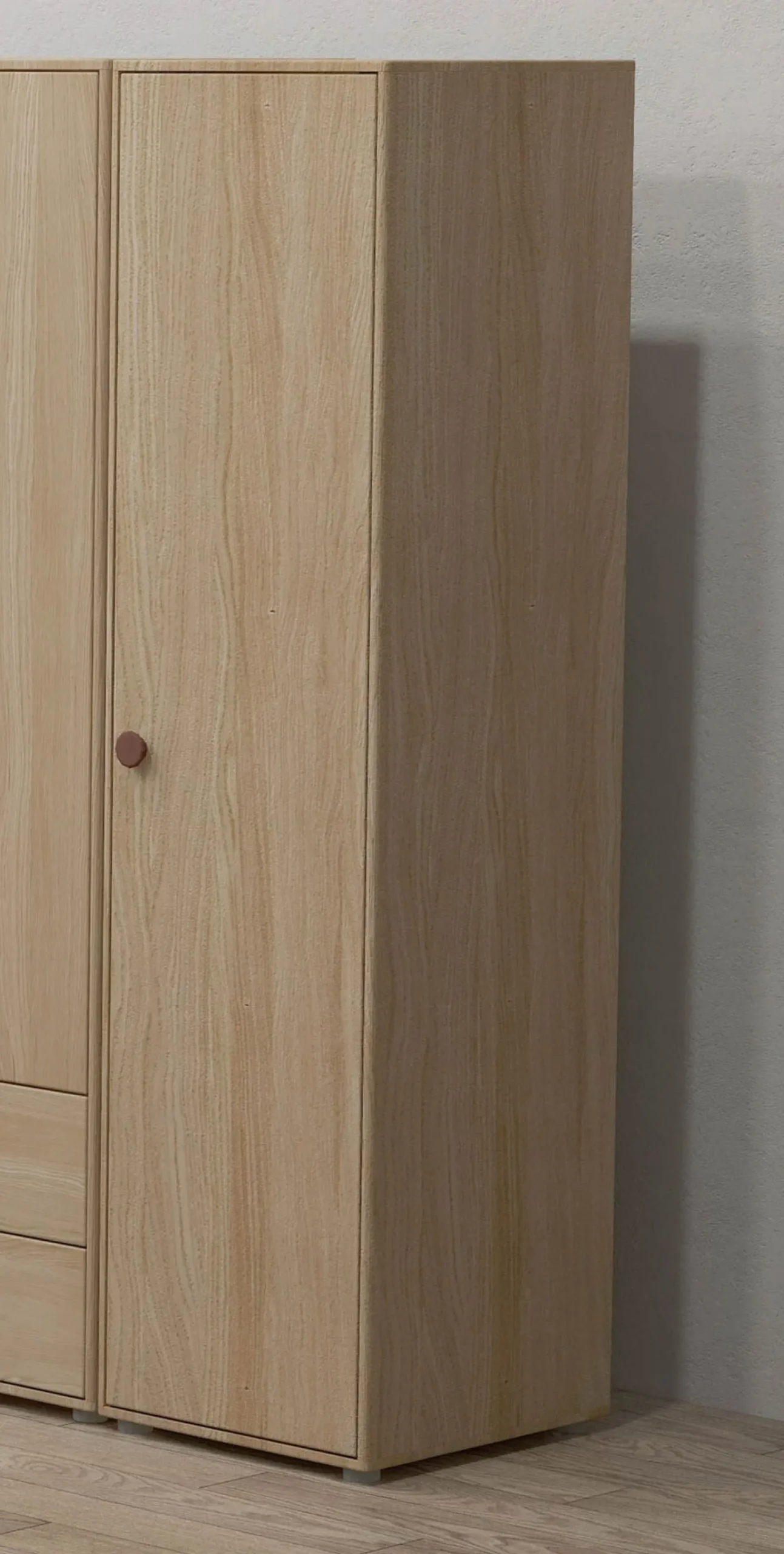 Cheap FLEXA Garderobeskab, Hojt Cherry/Oak