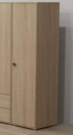 Sale FLEXA Garderobeskab, Hojt Kiwi/Oak