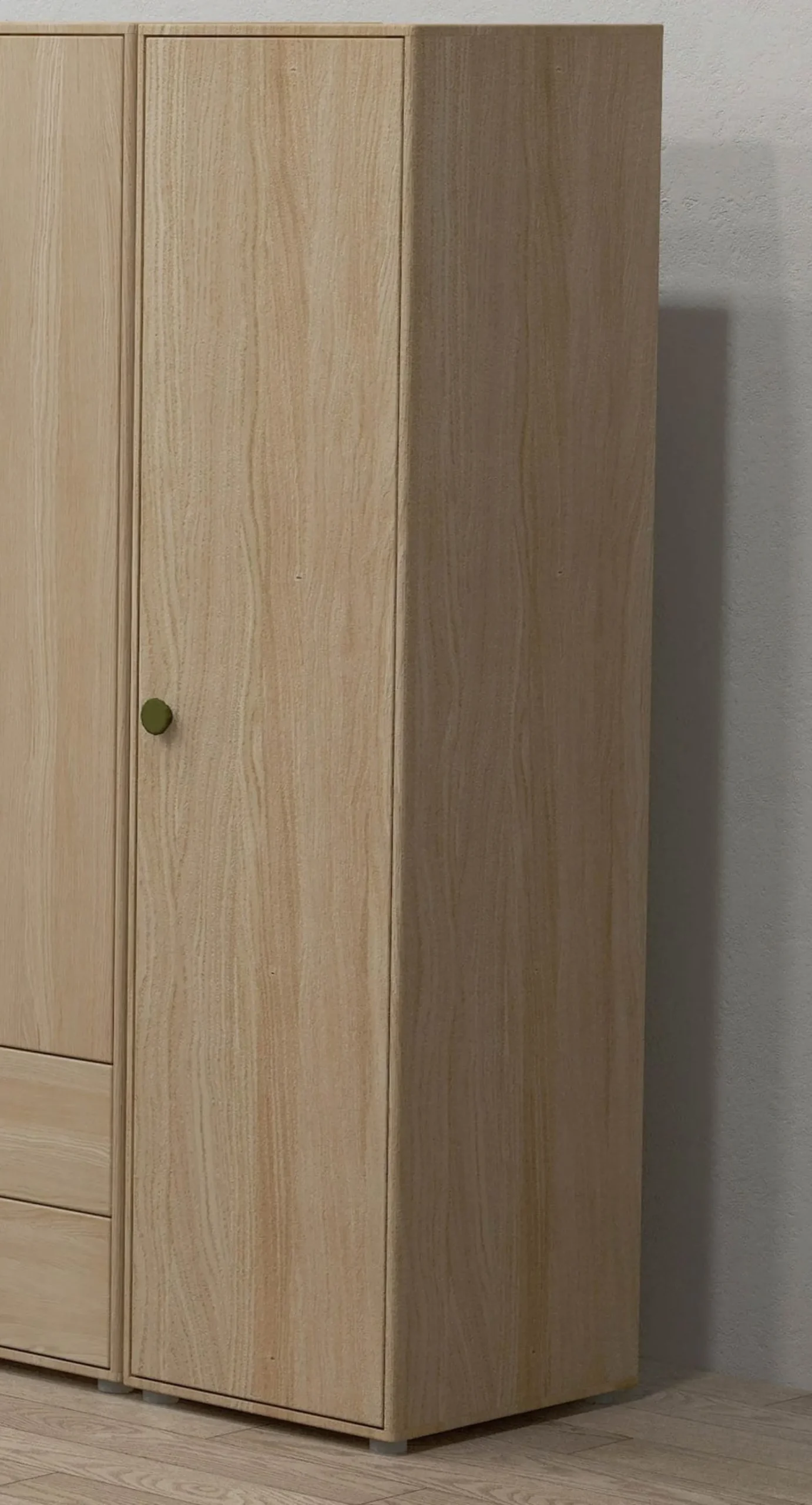 Sale FLEXA Garderobeskab, Hojt Kiwi/Oak