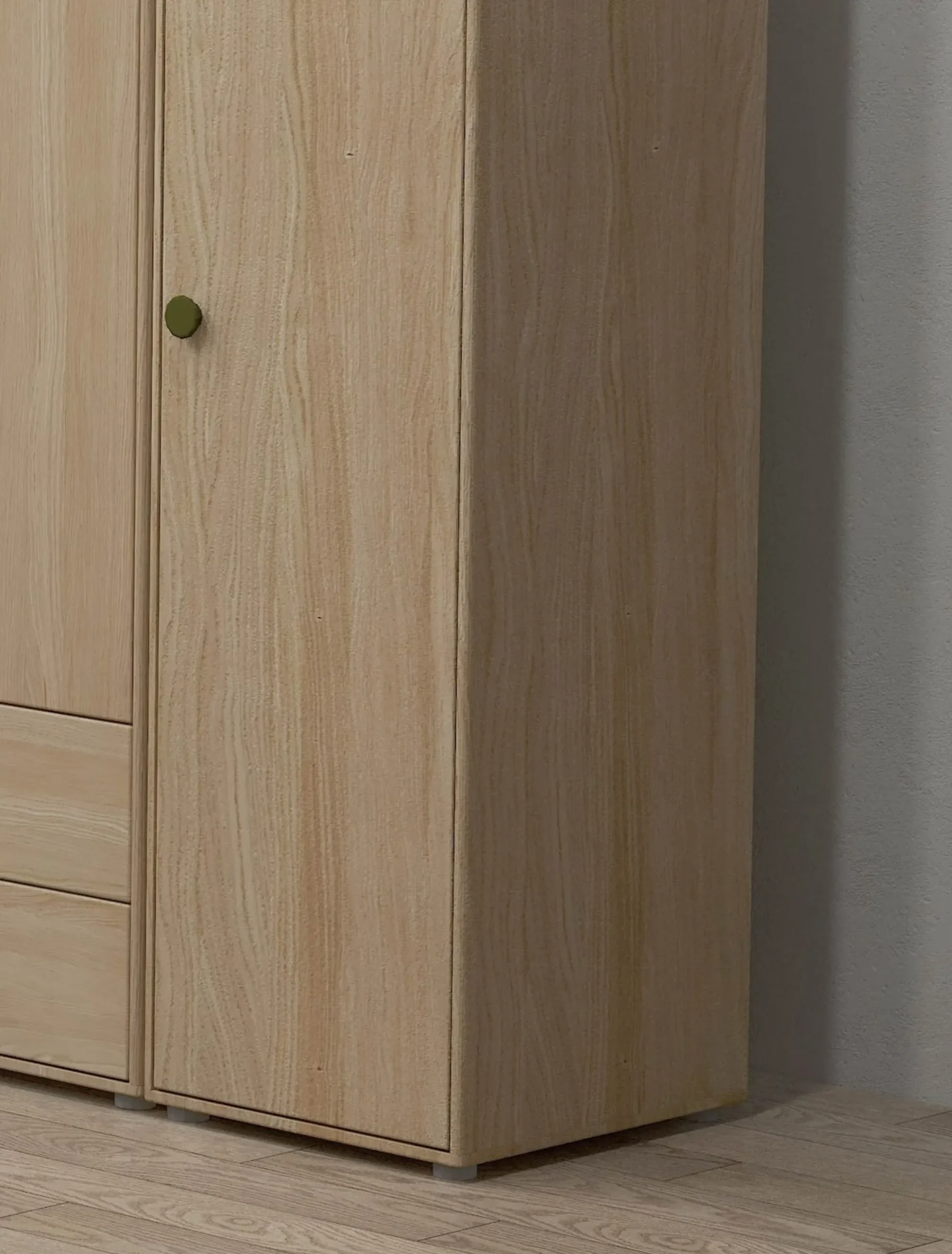 Sale FLEXA Garderobeskab, Hojt Kiwi/Oak