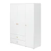 Shop FLEXA Garderobeskab, 3 Lager + 2 Skuffer White/Oak
