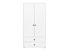 Store FLEXA Garderobeskab, 2 Lager + 2 Skuffer White/Deep Green