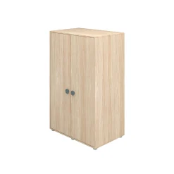 Discount FLEXA Garderobeskab, Lav Blueberry/Oak