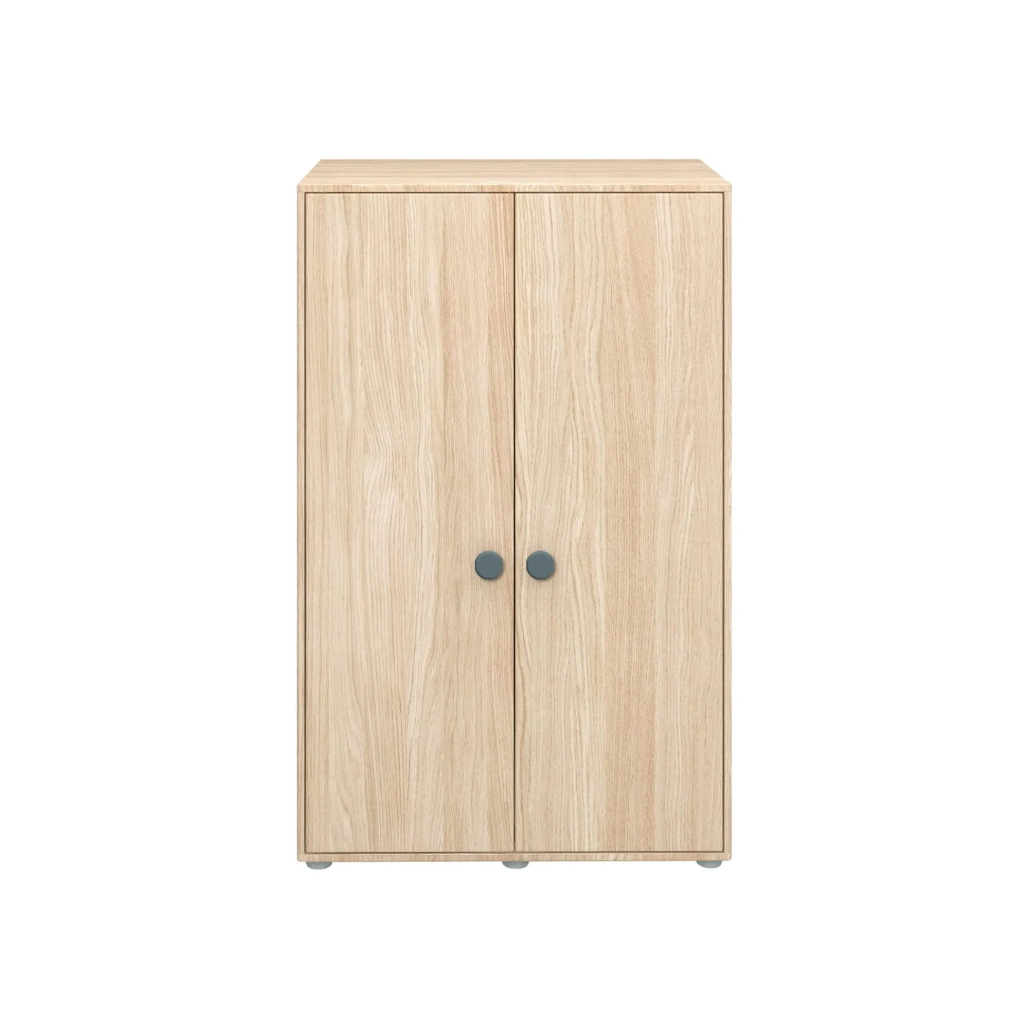Discount FLEXA Garderobeskab, Lav Blueberry/Oak