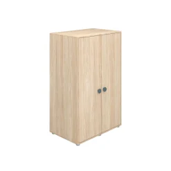 Discount FLEXA Garderobeskab, Lav Blueberry/Oak