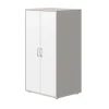 Clearance FLEXA Garderobeskab, Lavt White/Grey Washed Pine