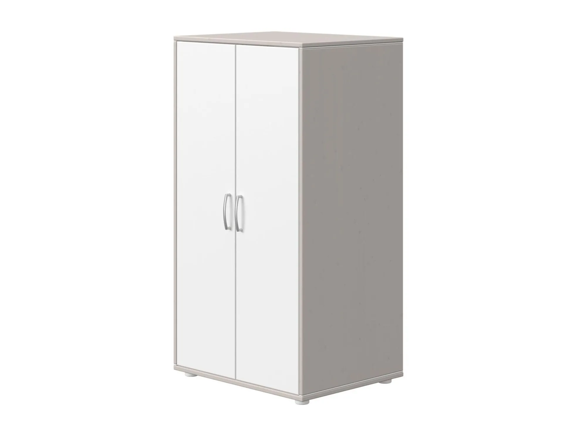 Clearance FLEXA Garderobeskab, Lavt White/Grey Washed Pine