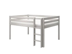 Clearance FLEXA Halvhøj Seng, 140 Cm Bredde Grey Washed Pine